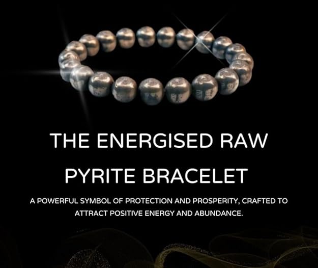 Raw Pyrite Bracelet